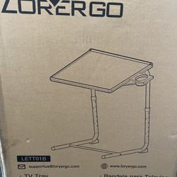 TV Tray Table With Cup Holder 