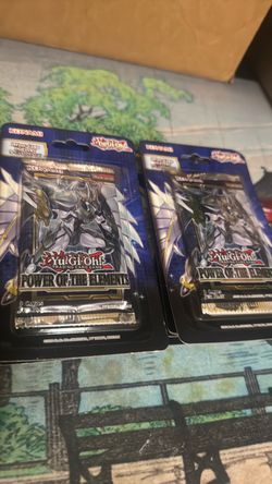 Yu-Gi-Oh 1st Edition Power Of The Elements  Sealed Packs