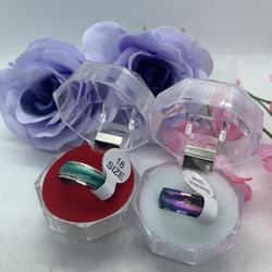 Couple Rings Stainless Steel Promise rings Size 8-9