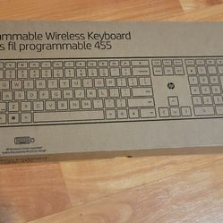 Hp 455 Programmable Wireless Keyboard 