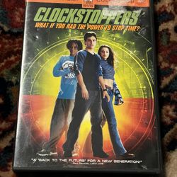 FREE!!! Vintage  2002 Clockstoppers Dvd From Nickelodeon 