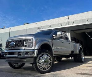 Set 24 American Force Plague Dually Tires 35x12.50r24 RT And Lifkit ,F450