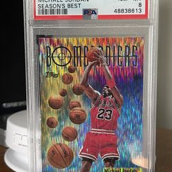 1998 Topps Michael Jordan  #SB6 PSA 8