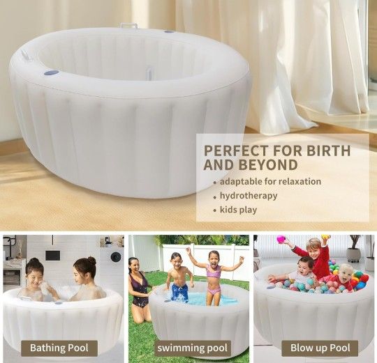 Brand NEW Inflatable HOME BIRTHING Pool W Electric Pump For Moms, Doulas, Midwives Multifunction Pool BNIB