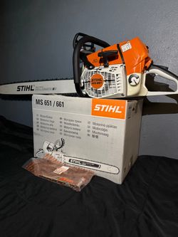 Brand new stihl ms 661 chainsaw Magnum/ Motosierra