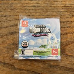 Nintendo Live 2023 Seattle PAX West Super Mario Bros Wonder Acrylic Novelty Collectors Stands