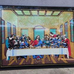 La Ultima Cena Cuadro 60x40 En Muy Buenas Condiciones