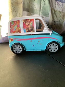 BARBIE PUPPY MOBILE VEHICLE