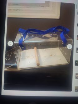 Acrylic Medium Bird Carrier Travel Cage