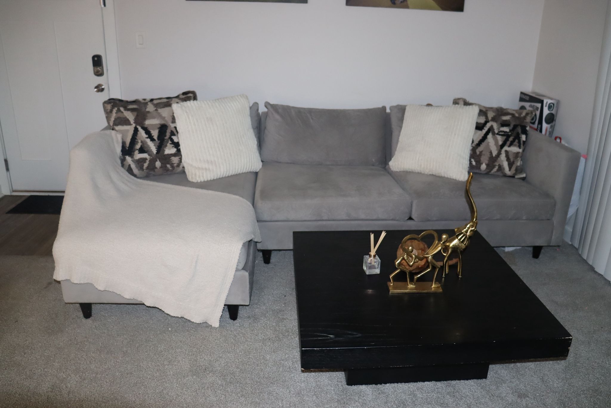 table and sofa