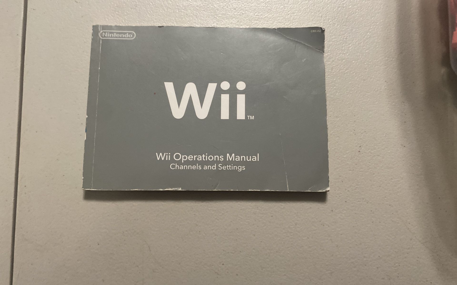 Wii Operation Manuals (see description)