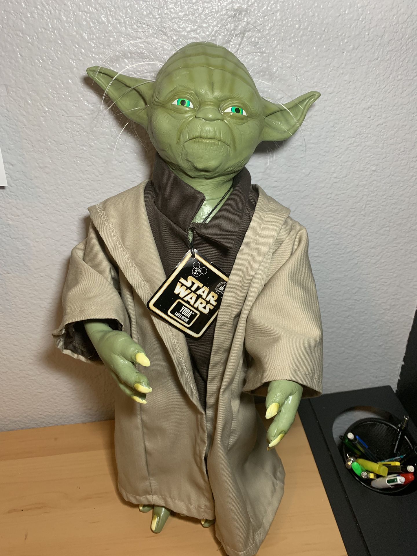 Latex Yoda figurine