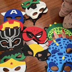 Super Hero Masks And Capes Set 
