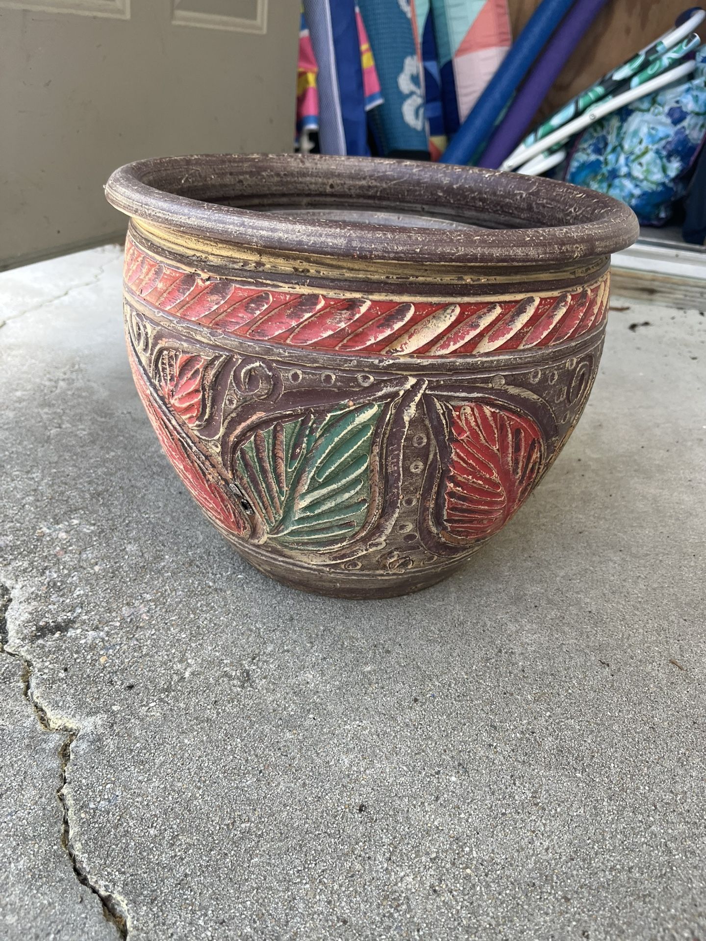 3 Ceramic Flower Pots