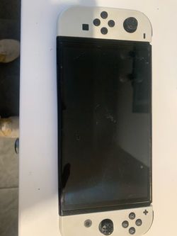 Nintendo Switch OLED White Console/ screen protector