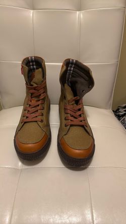 Brand new leather jacket, small size, and size 8.5 boots – they're selling together as a combo!
