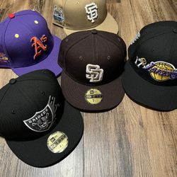 new era fitted hats. 7 1/2