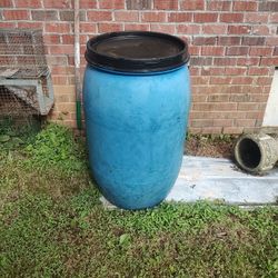 100 Gallon Feed Barrel