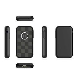 BT09B Bluetooth 5.0 Car Adapter - Audio Receiver with QCC3003 Chip, 110mAh Battery and 6 Hours of Playtime, Includes USB Cable, 3.5mm Cable and User M
