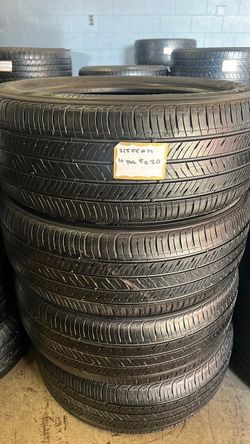 🛞SET OF 4 USED TIRES🛞 215/55/17 KUMHO