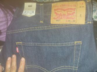 Levi's 501 Dark Wash Jeans W44 L32