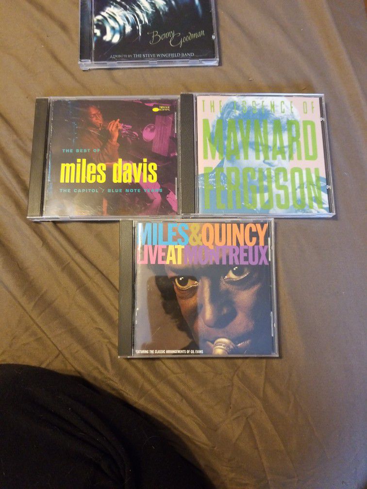 3 Disc Collection Includes Jazz Trumpeters Maynard Ferguson, Miles Davis And Quincy Jones