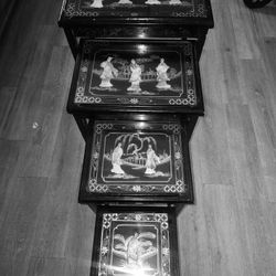 Antique Chinese Table Set