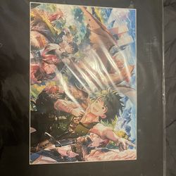 My Hero Academia/Yugioh Posters 