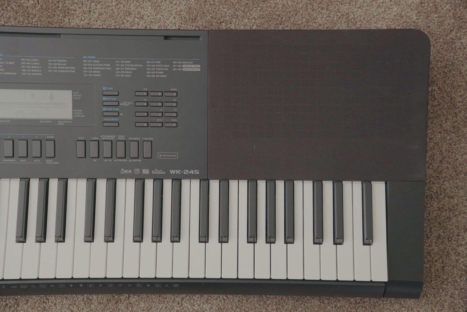 Casio WK-245 for Sale in Riverside, CA - OfferUp