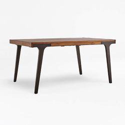 Crate & Barrel Lakin Extendable Dining Table
