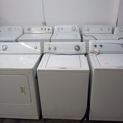 Lots of dryers washers available