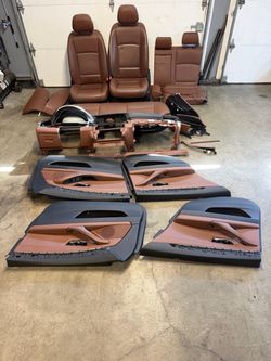 11-16 BMW F10 Brown interior SET