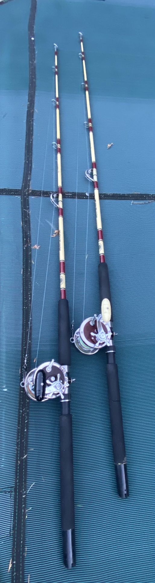 Lot of 2 Penn Senator Trolling Combo