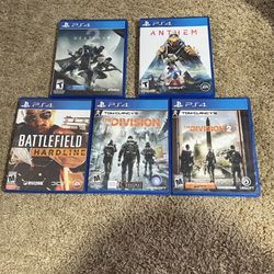 Ps4/Playstation 4 Game Lot 
