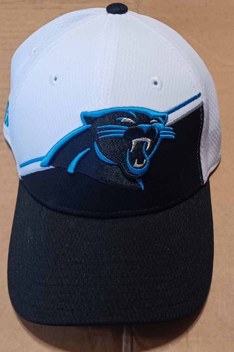 Carolina Panthers Hat Cap Fitted Size Small Medium Newton Young