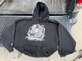 black Streetwise Clothing Co. hoodie screen-printed graphic 2XL XXL