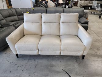 Crosslin Leather Power Reclining Sofa Defective 699 for Sale in San Bernardino CA OfferUp