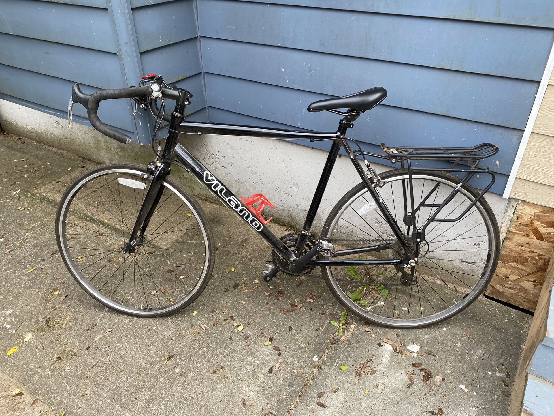 Vilano Aluminum Road Bike 21 Speed Shimano, Black, 58cm Large