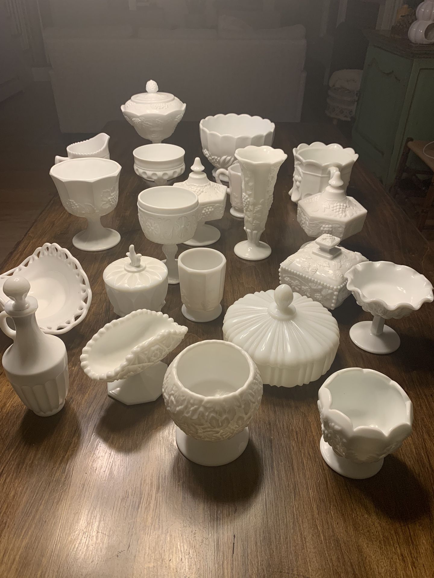 Milk Glass collection