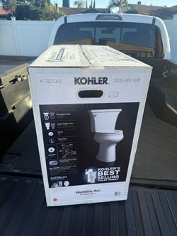 KOHLER Highline Arc 2-Piece Toilet 1.28 GFP, Elongated Chair Height, Soft Close Seat 12 in