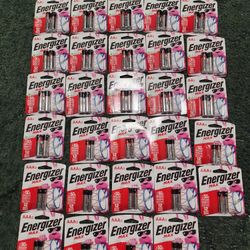 Energizer max Batteries Lot of 29 Packs