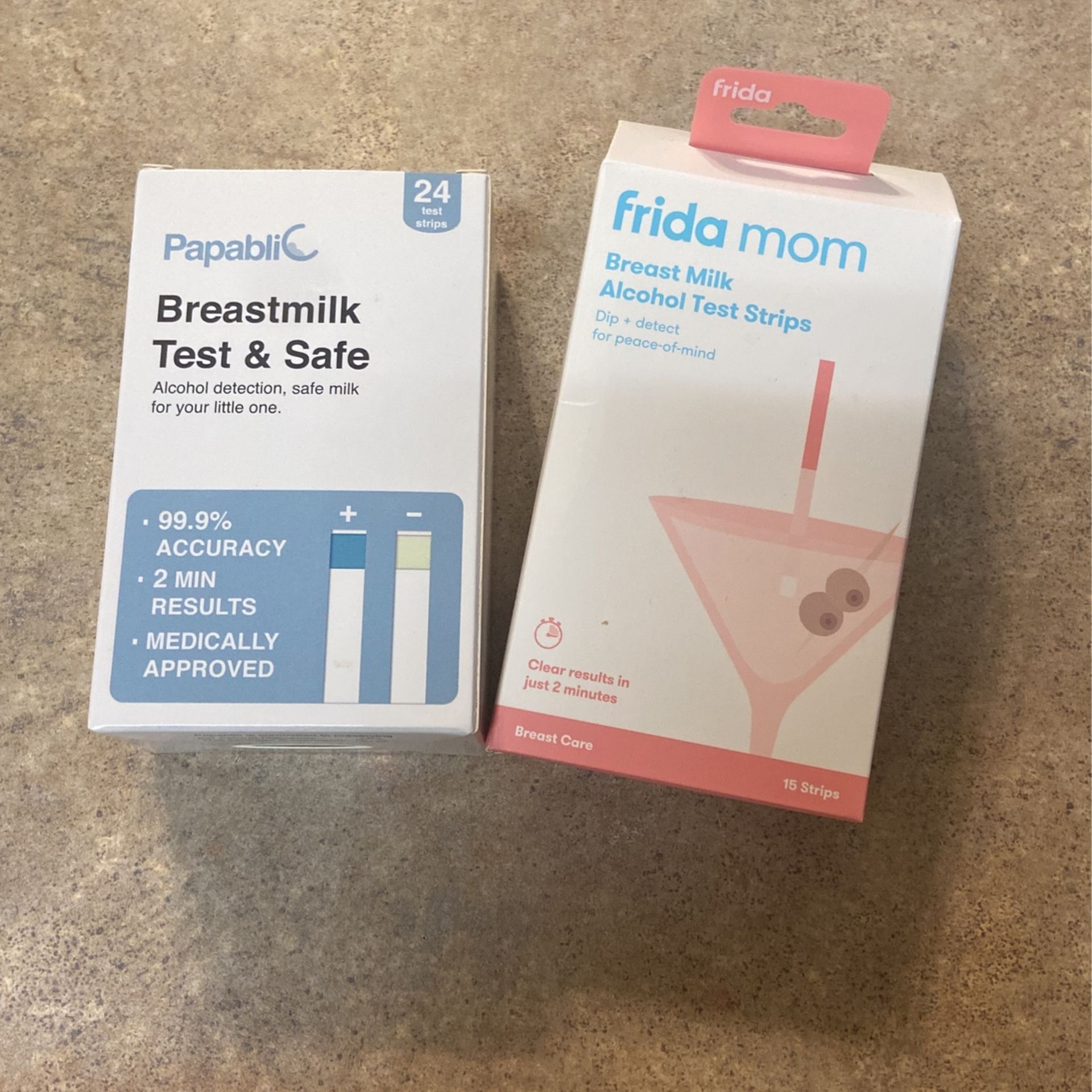 Frida Mom Breast Milk Alcohol Test Strips