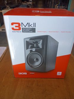 New JBL Powered Studio Monitors 