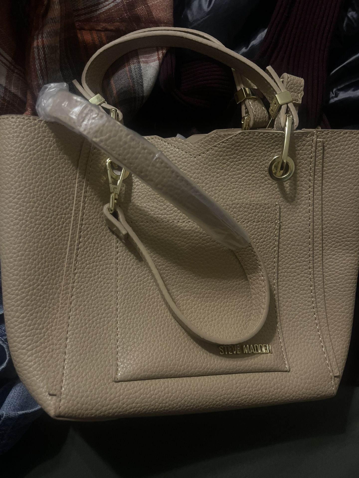 Steve Madden Beige Bag 