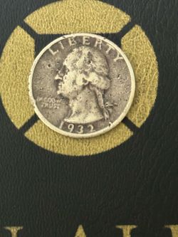 1932 D Washington Quarter Silver Coin