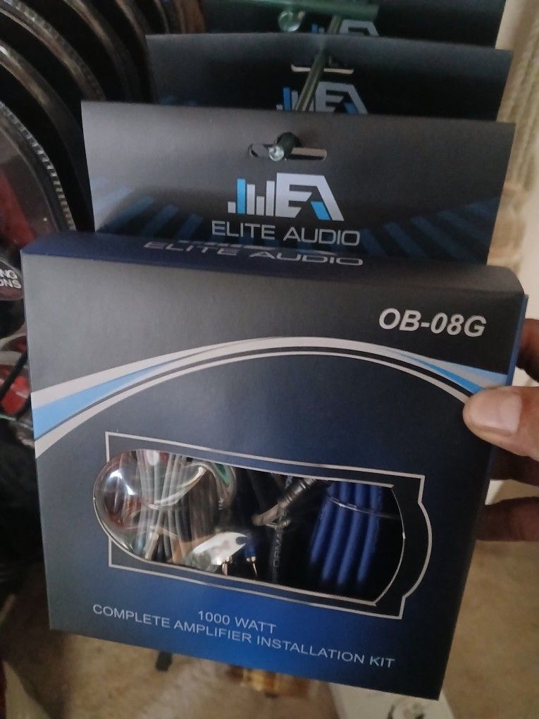 Elite Audio 8 Gauge Amp Kit Brand New In The Box 