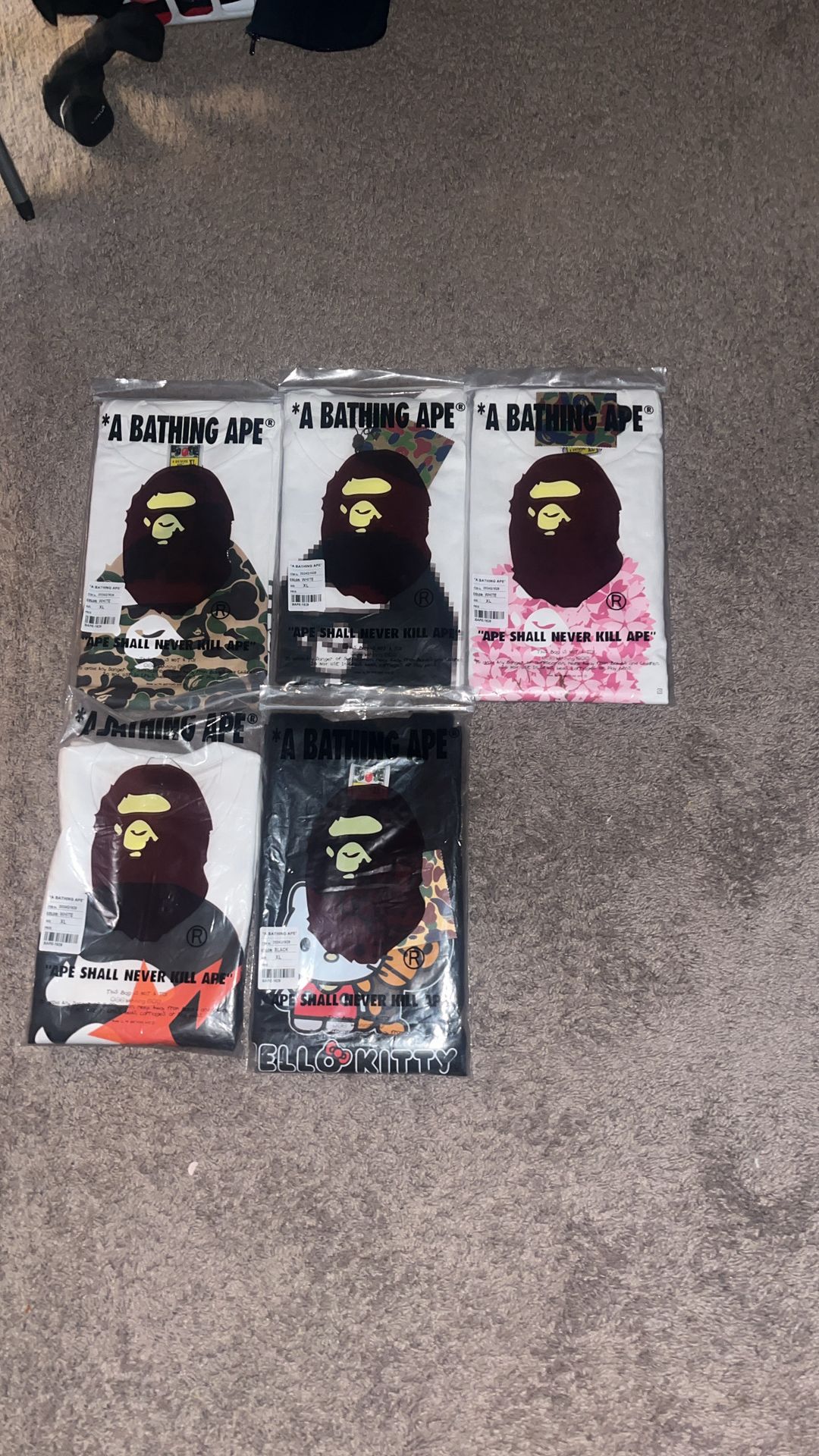 Bape T shirts