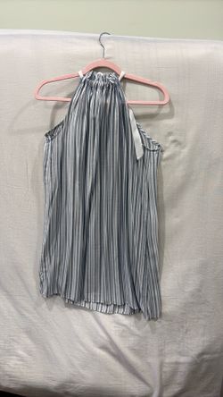 Vestido rayado  corto  size M