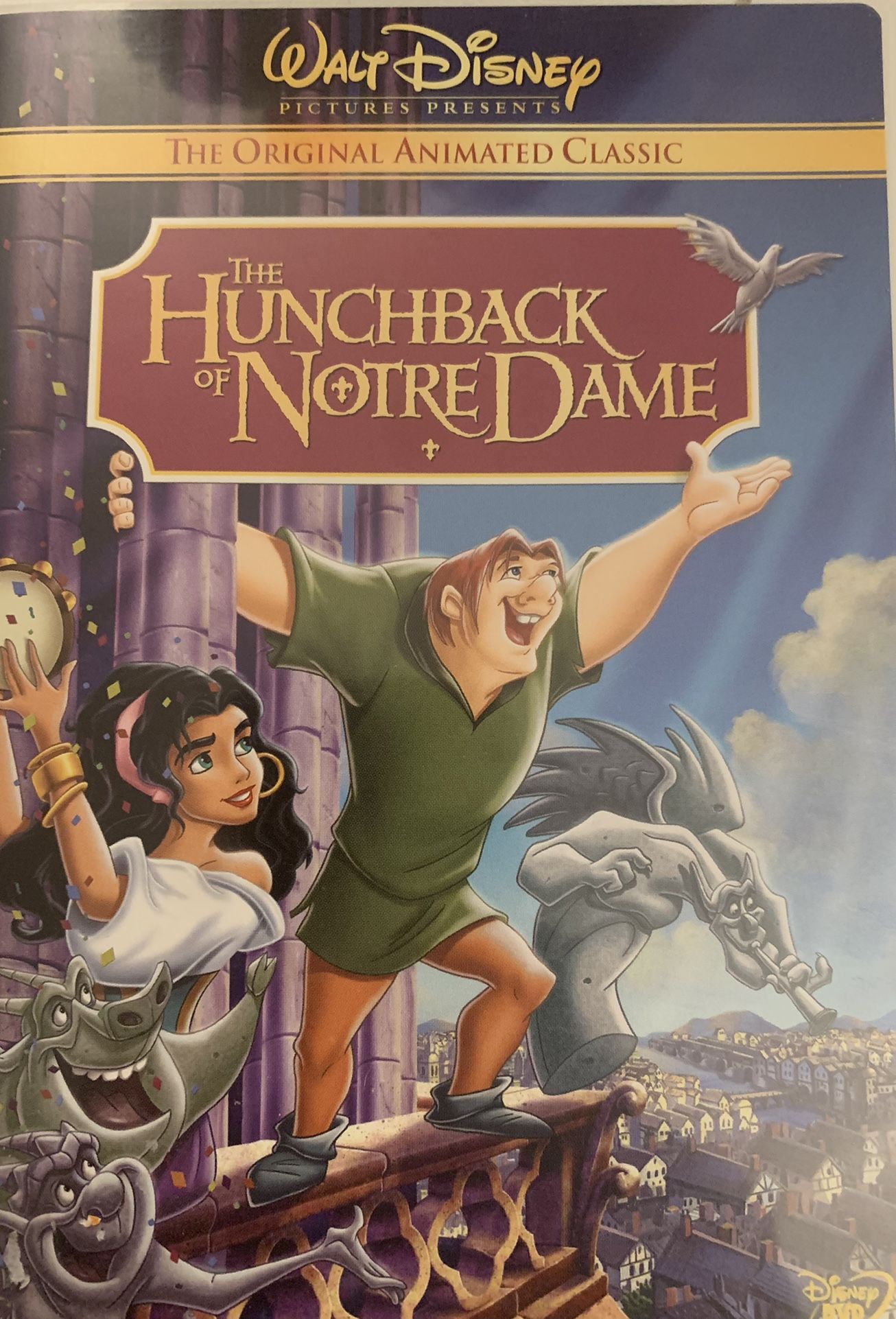 Disney’s The HUNCHBACK Of NOTRE DAME (DVD-1996)