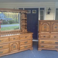 9 Drawer Dresser With Mirror And 7 Drawer Dresser